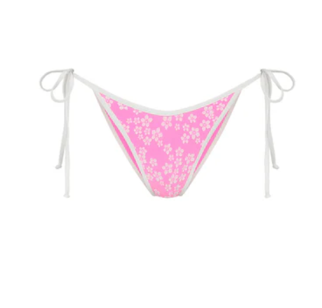 Bind Dipped Cheeky Tie Bikini Bottom - Sugar Sprinkle