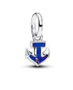 Blue Anchor Mini Dangle Charm