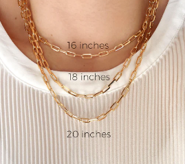 Paperclip Link Necklace