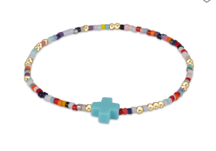 EGirl hope unwritten signature cross bracelet