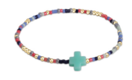 EGirl hope unwritten signature cross bracelet