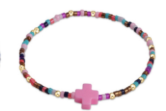 EGirl hope unwritten signature cross bracelet
