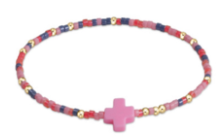 EGirl hope unwritten signature cross bracelet