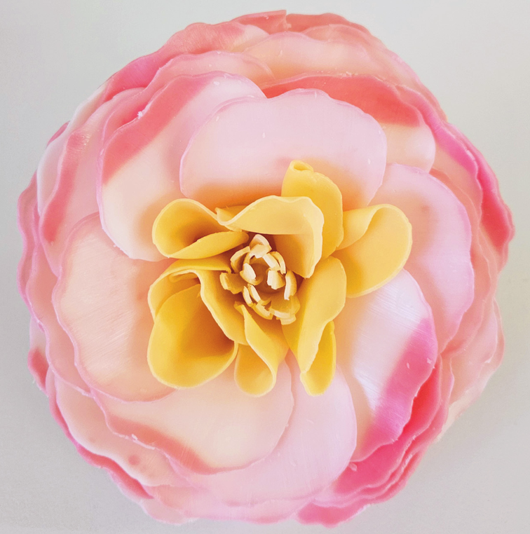 Large Flowers handmade soap petals