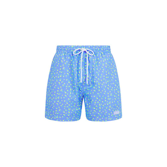 Men's Swim Trunks - Lemon Bloom