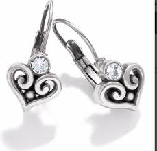 Silver Alcazar Heart Leverback