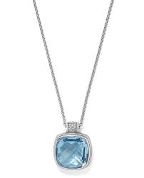 Meridian Aurora Large Aqua Necklace