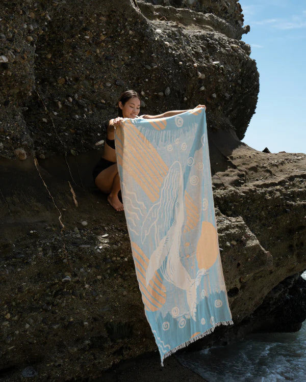 Blue Whale Towel