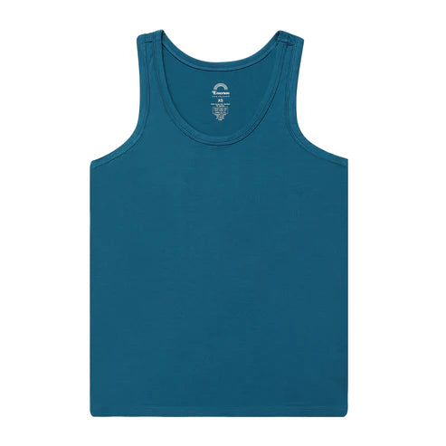 Ocean Blue Womens Bamboo Tank Top