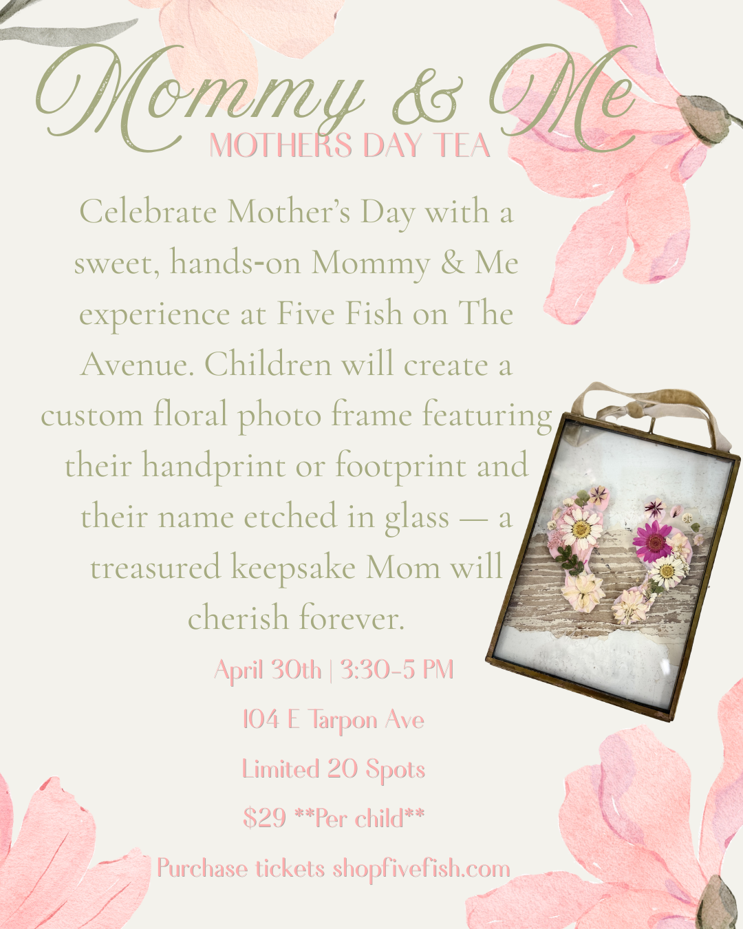 Mothers Day Afternoon Tea