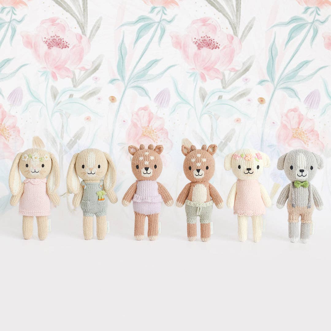 Tiny Hannah the bunny (blush), gives 10 mealsy