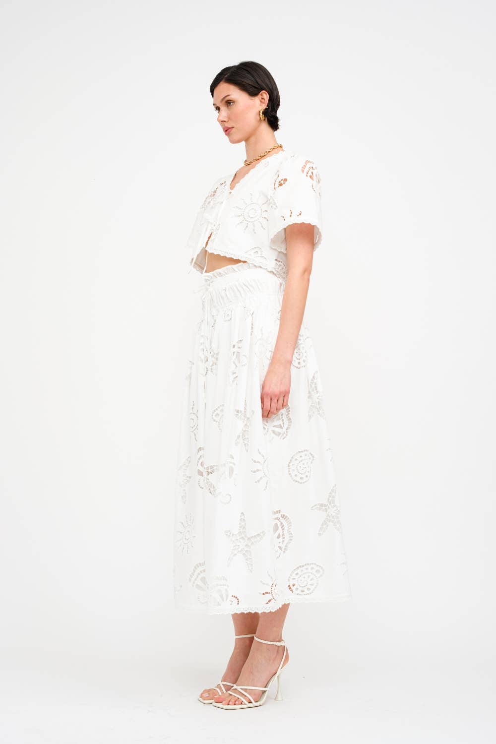 Abbott Off White Blouse