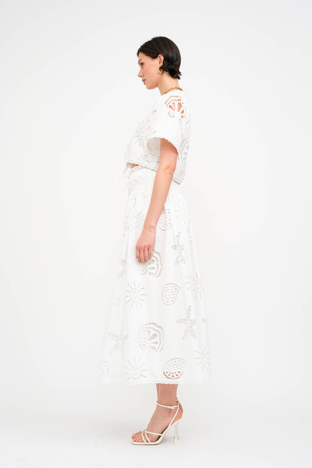 Abbott Off White Blouse