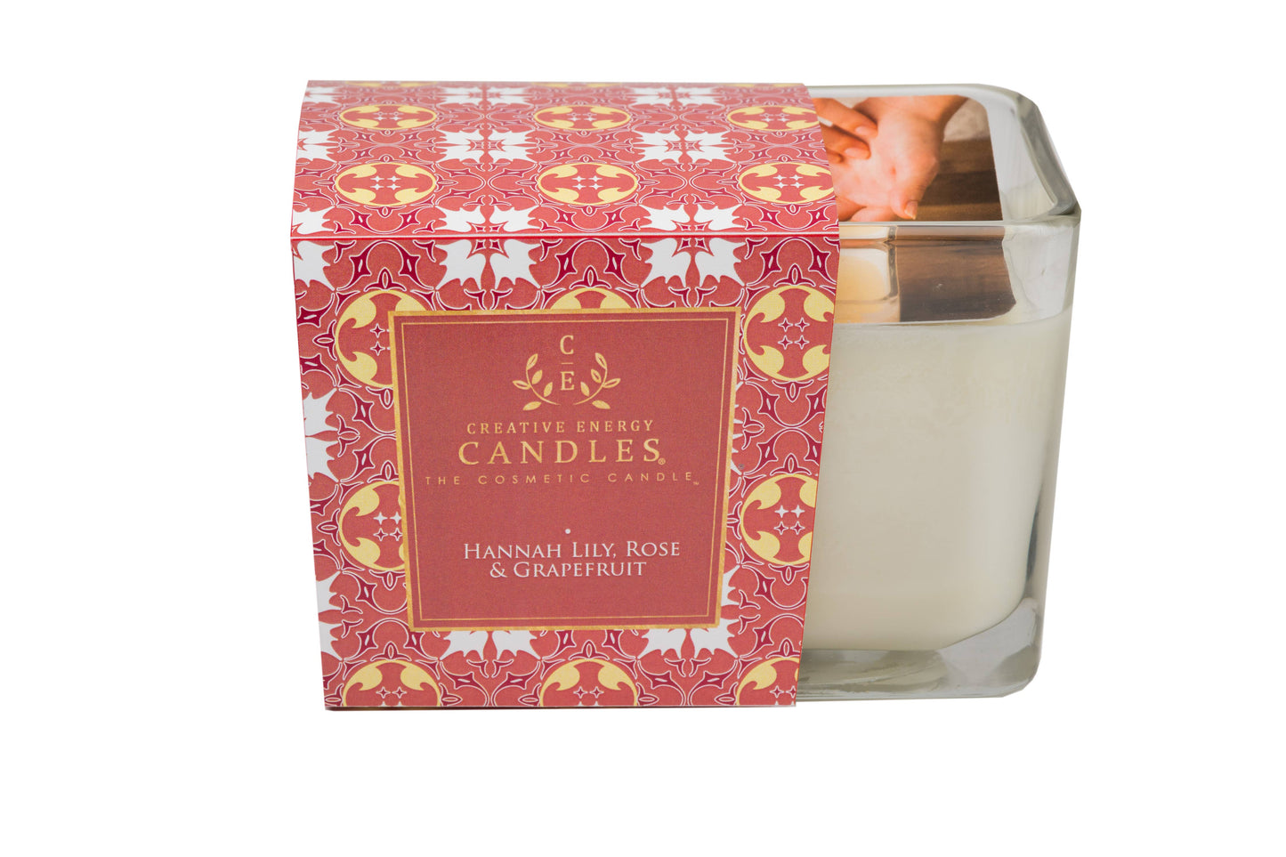 Hannah Lily, Rose & Grapefruit: 2-in-1 Soy Lotion Candle