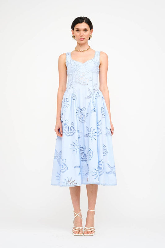 Reagan Blue Dress