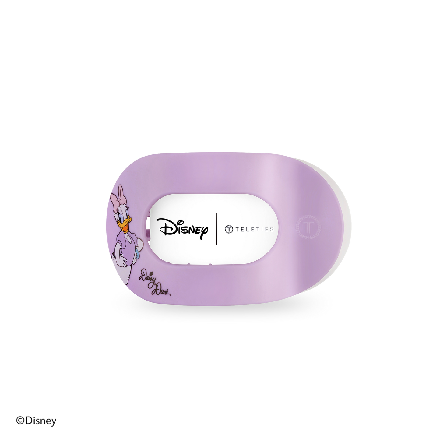 Flat Round Hair Clip | Small | Daisy Duck