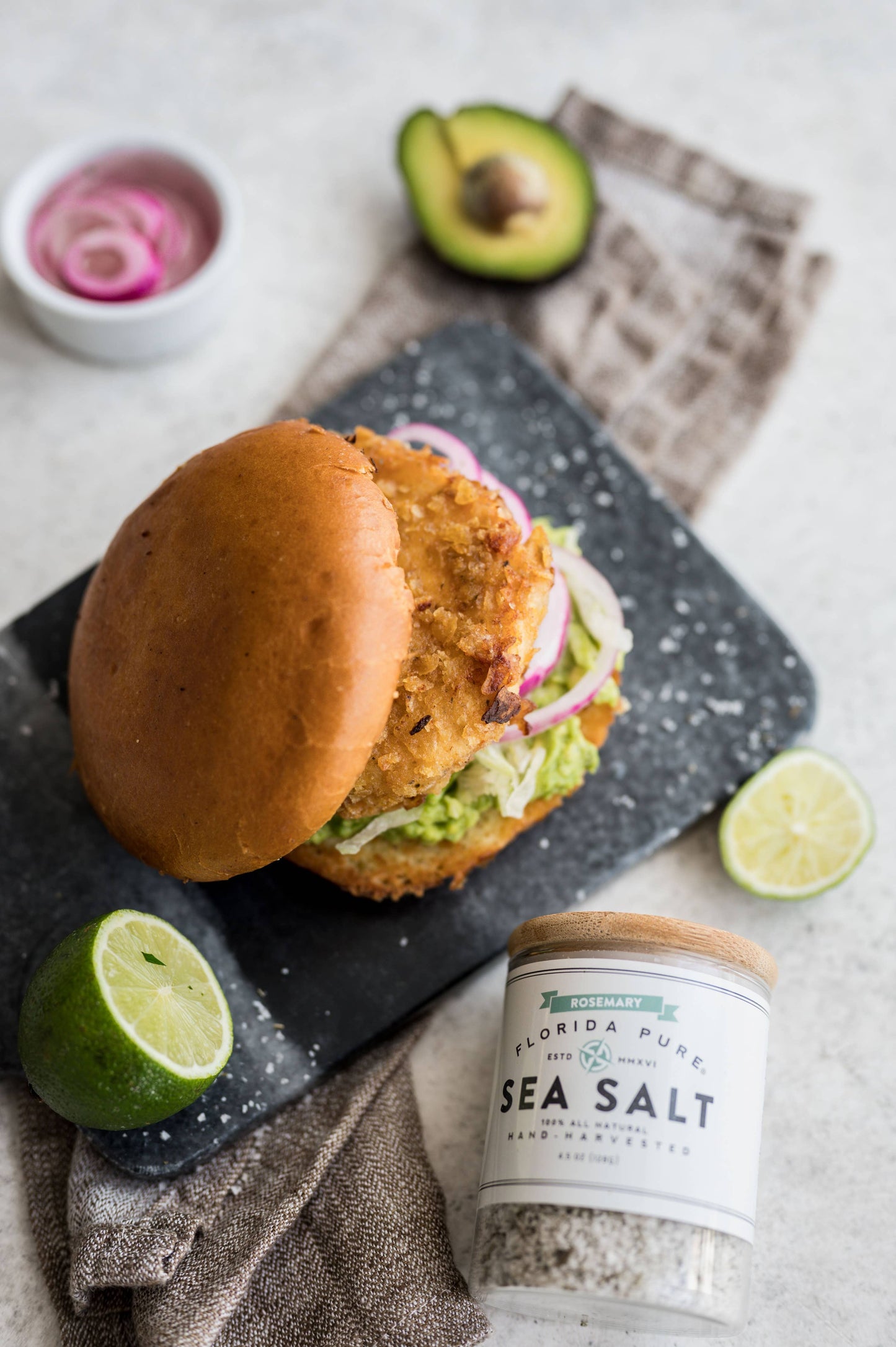 All-Natural High-Quality Gourmet Rosemary Infused Sea Salt