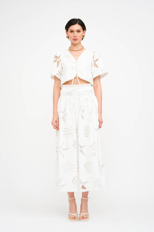 Abbott Off White Blouse