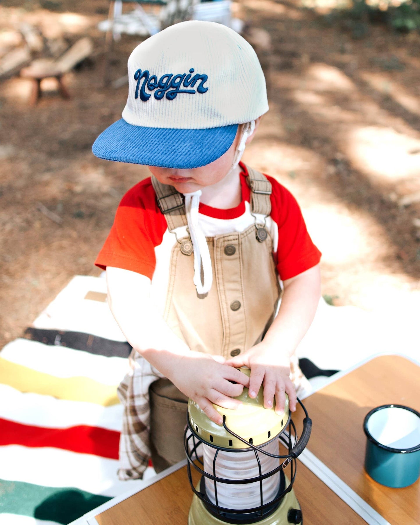 The Blue Brim Camp Hat
