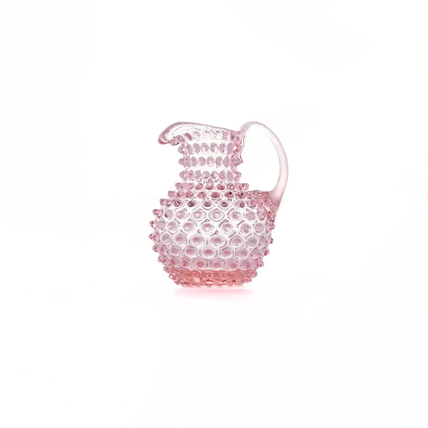 Hobnail Creamer | Petal Pink | 1L | Bohemia Crystal