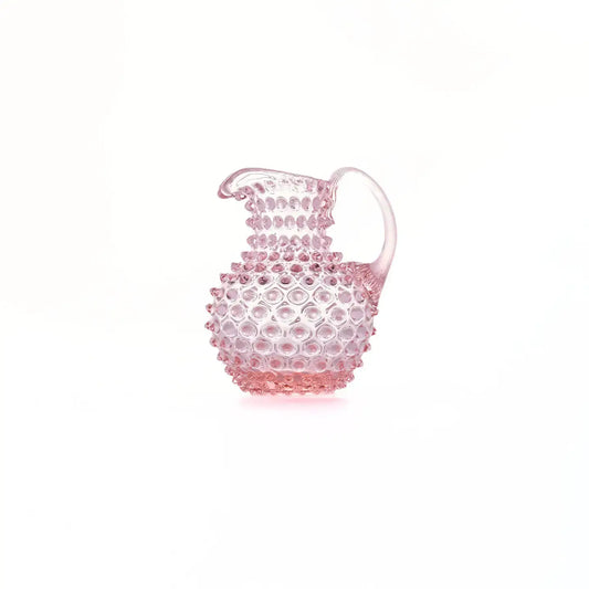 Hobnail Creamer | Petal Pink | 1L | Bohemia Crystal