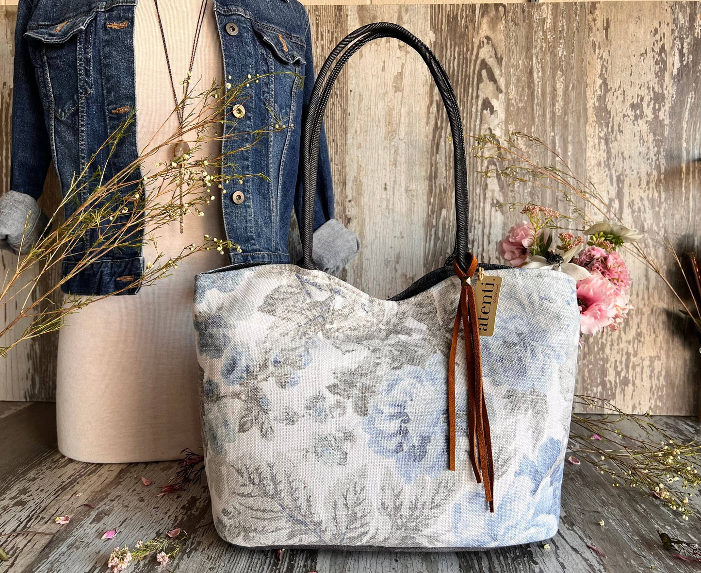 Jenny Lolita: USA Made, Handbag with Matching Pouch