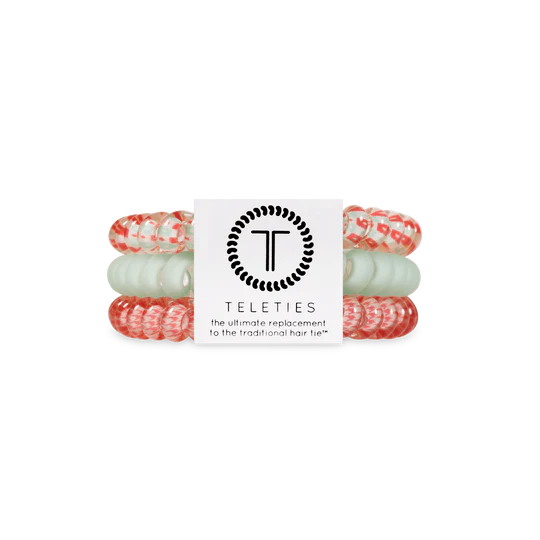 Calming Coral Small Hair Ties