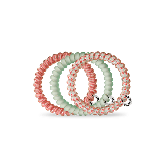 Calming Coral Small Hair Ties