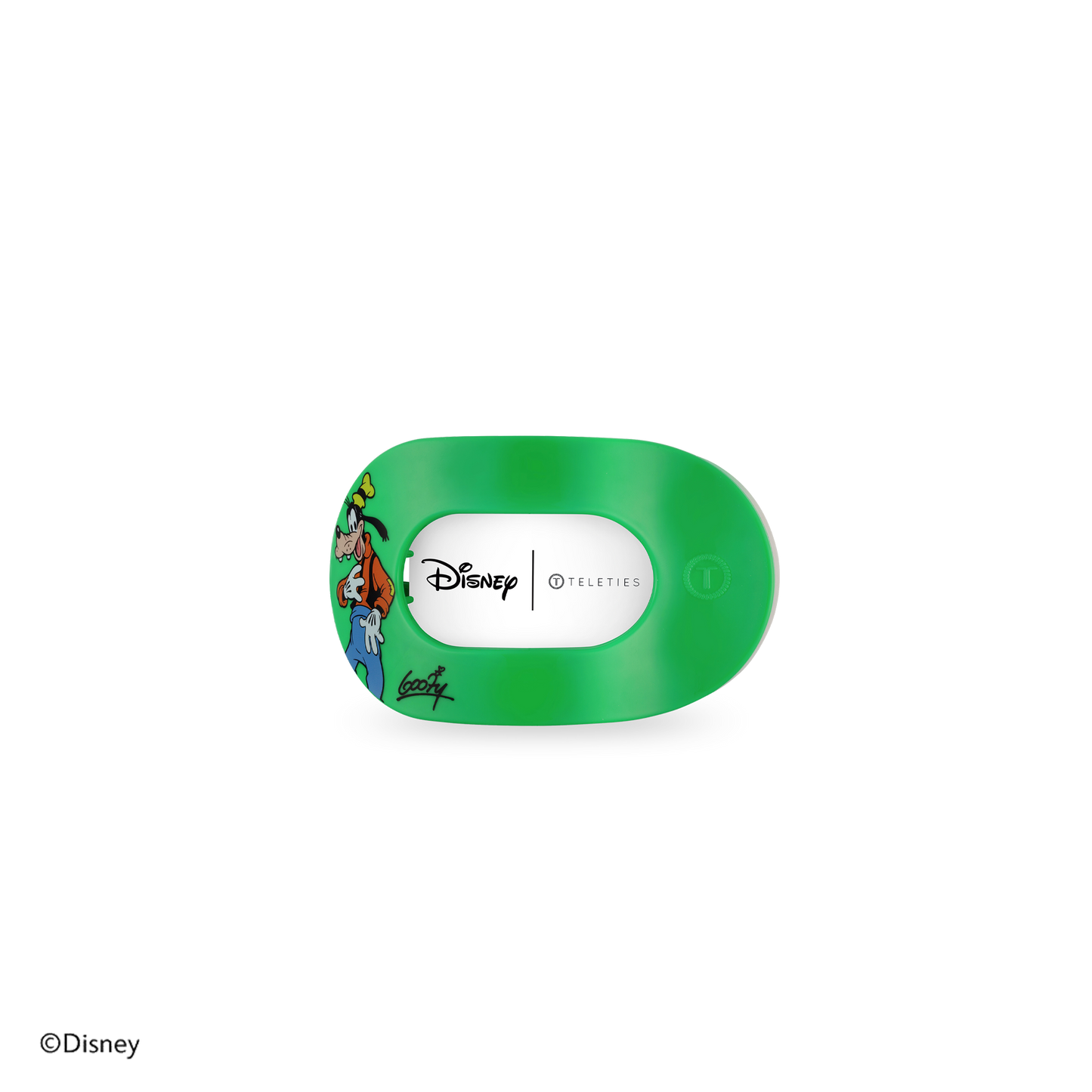 Flat Round Hair Clip | Tiny | Goofy