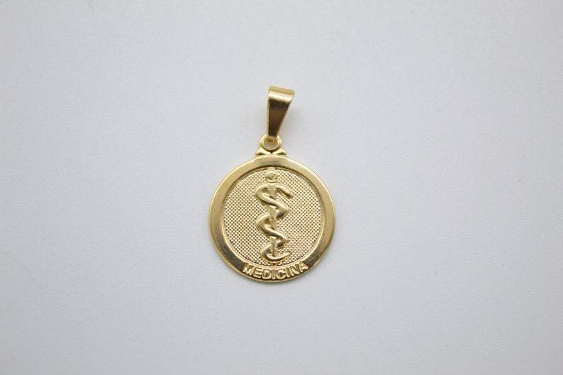 Gold Medical Pendant