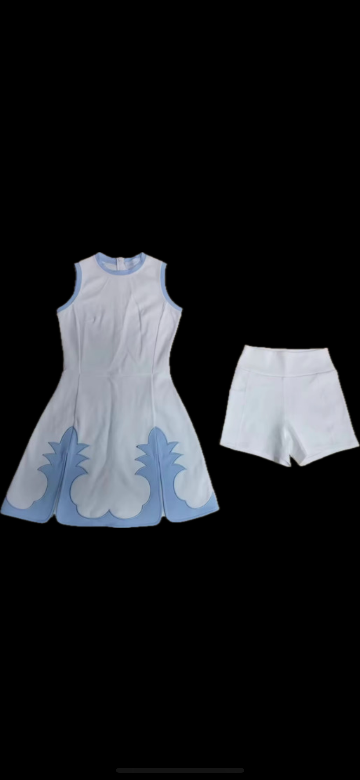 Blue Resort Dress