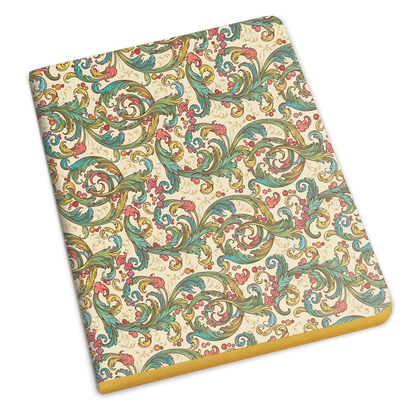 Florentine A6 Gold Edge Notebooks, Italian Stationery