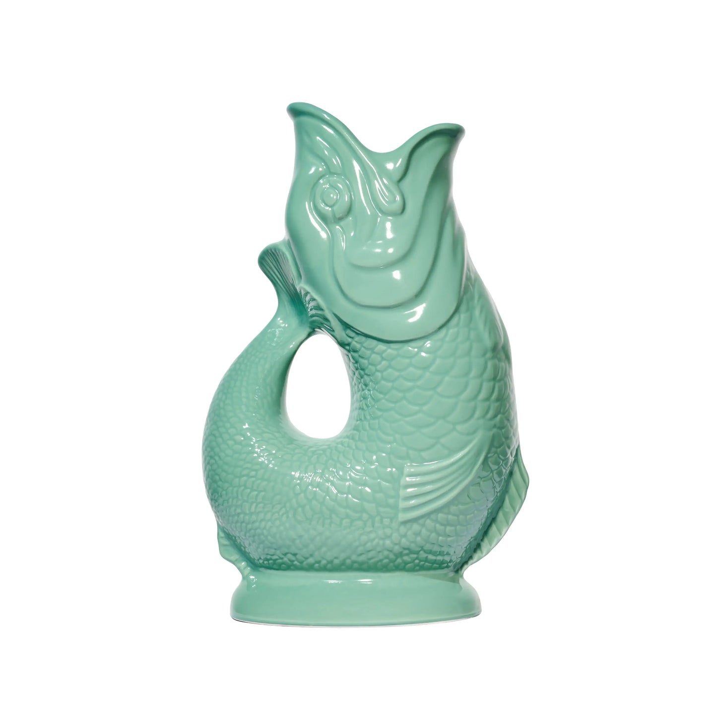 Sea Green Gluggle Jug