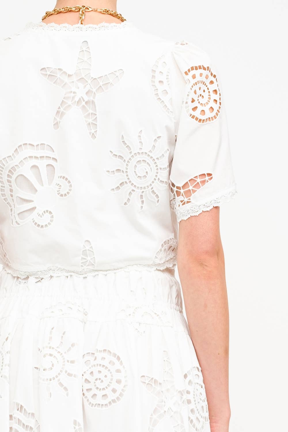Abbott Off White Blouse