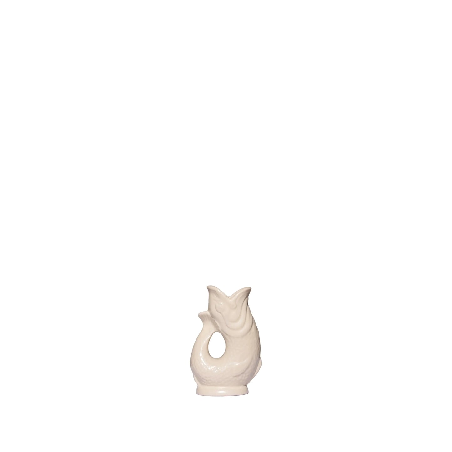 Matt Sand Gluggle Jug
