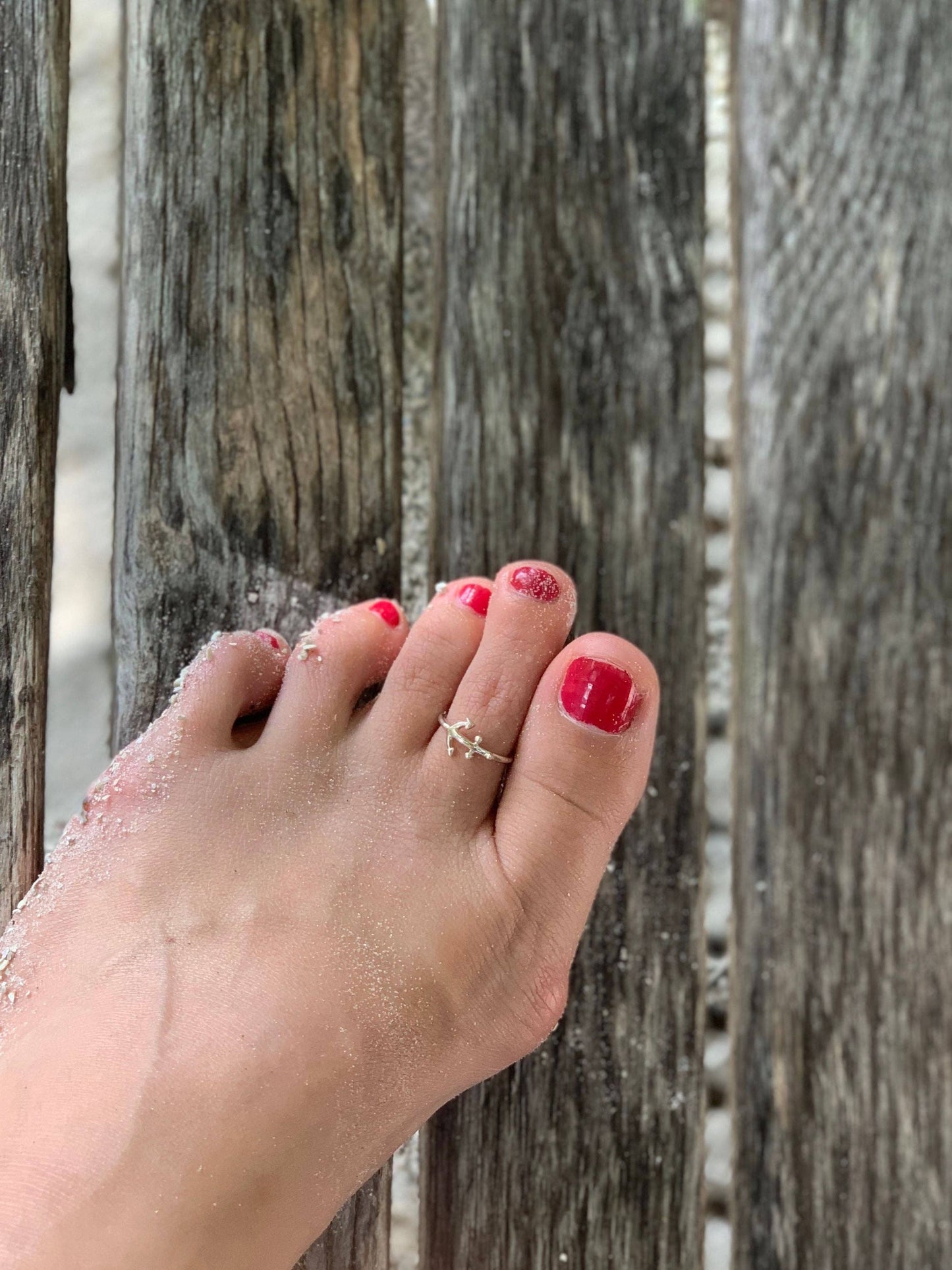 Anchor Toe Ring