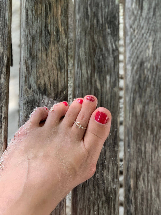 Anchor Toe Ring