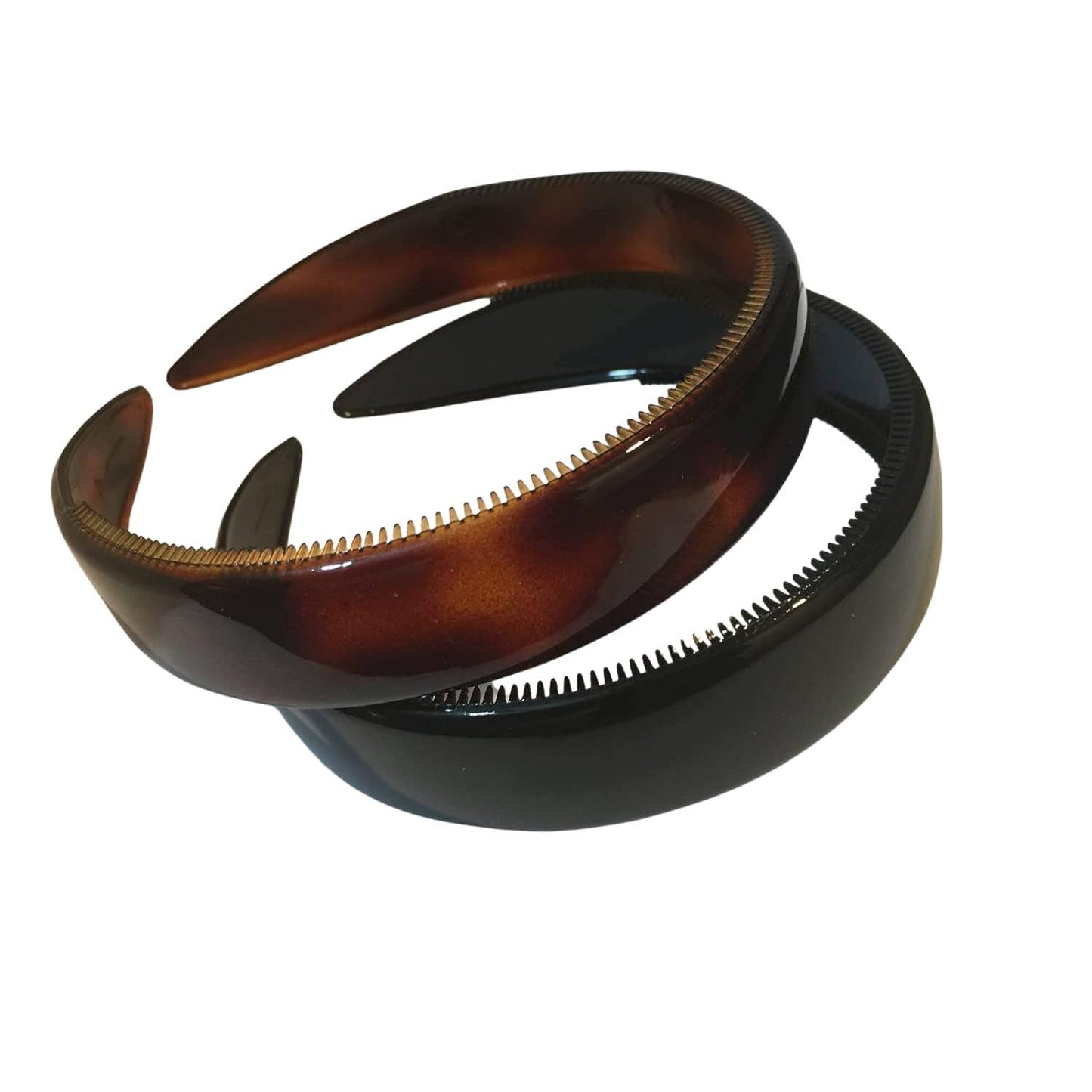 Parcelona Headband – Cellulose Acetate with Non-Slip Teeth for All Hair Types