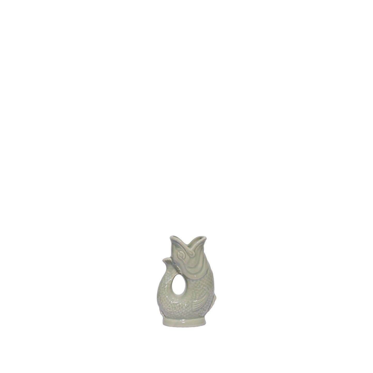 Sage Green Gluggle Jug