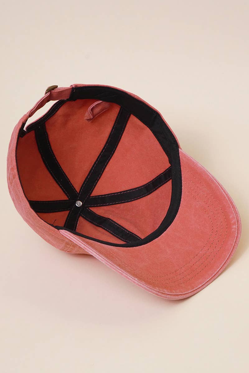 Mama Lettering Embroidery Baseball Cap