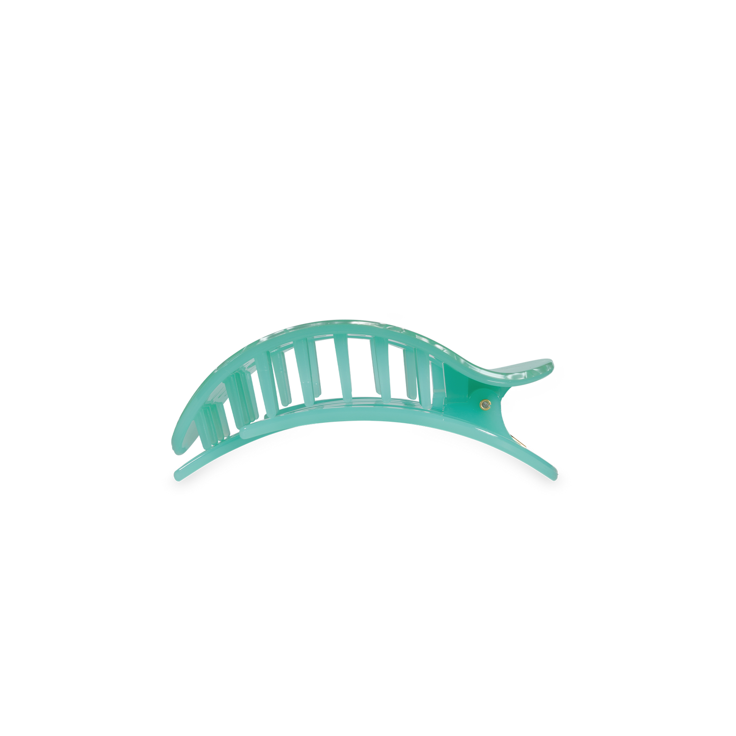 Flat Round Hair Clip | Small | Spring Splash