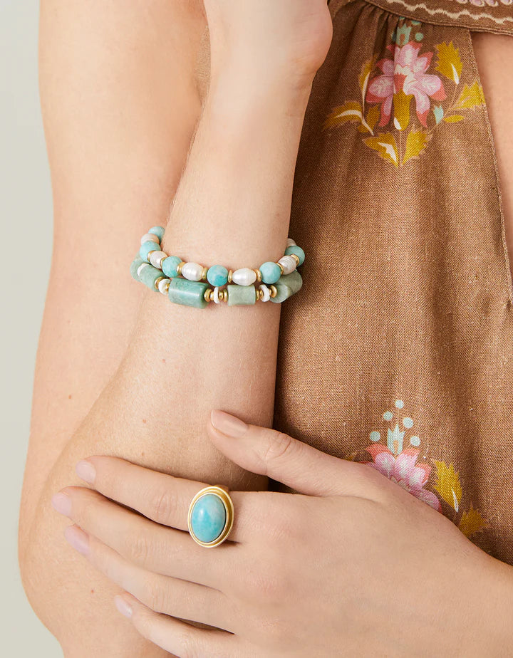 Stone Bracelet 10mm Amazonite