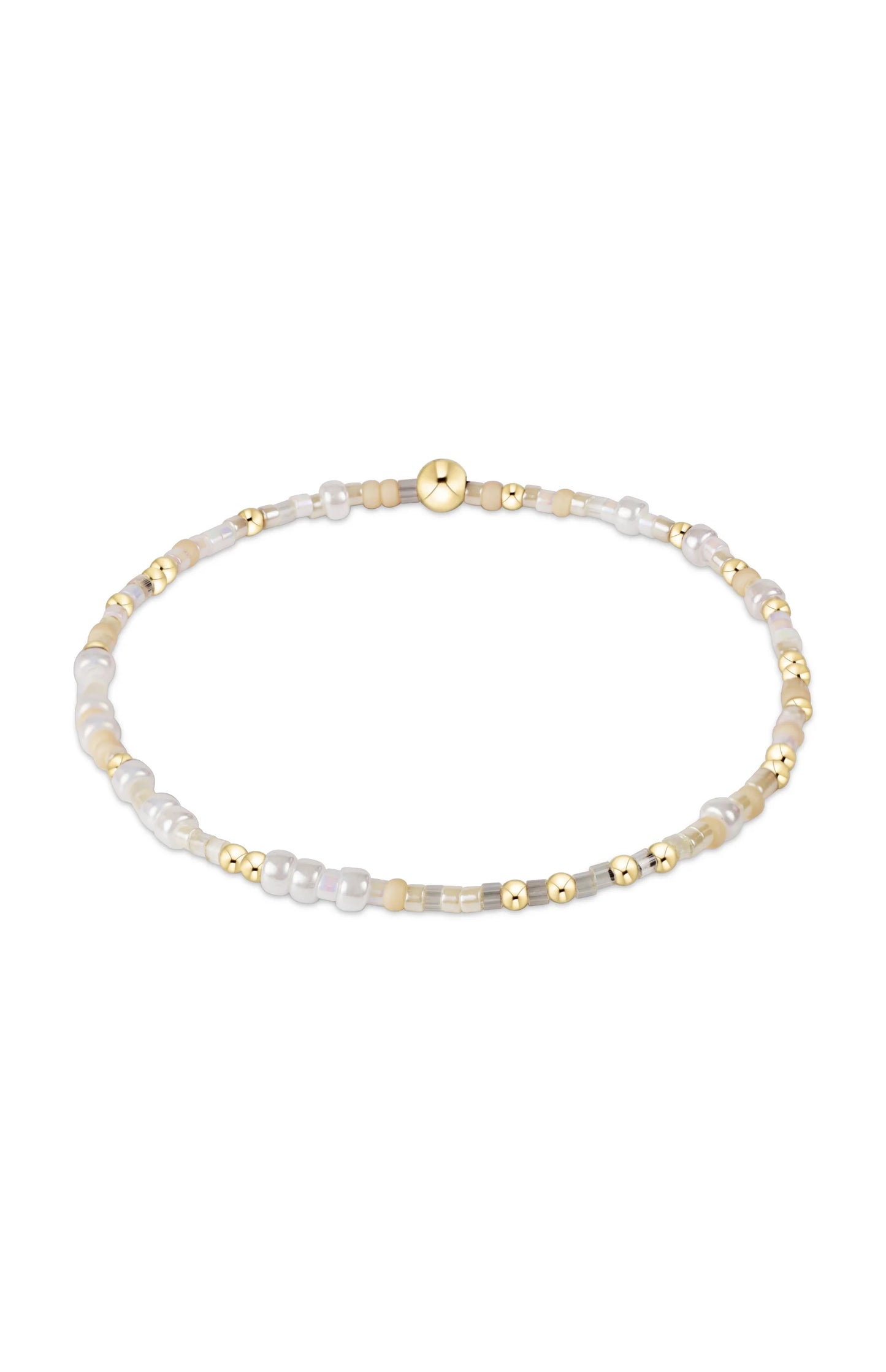 2025 Fall/Winter Hope Unwritten Beaded Bracelet - Gold