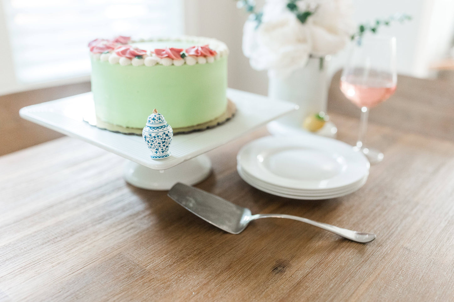Square  Cake Pedestal