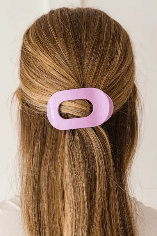 Springtime Sparkle Flat Round Hair Clip