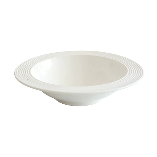 Nora Fleming Salad Bowl Pinstripes “Biggie Bowl”