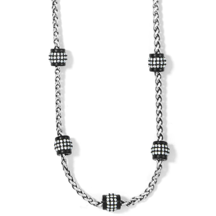 Meridian Petite Short Necklace Black