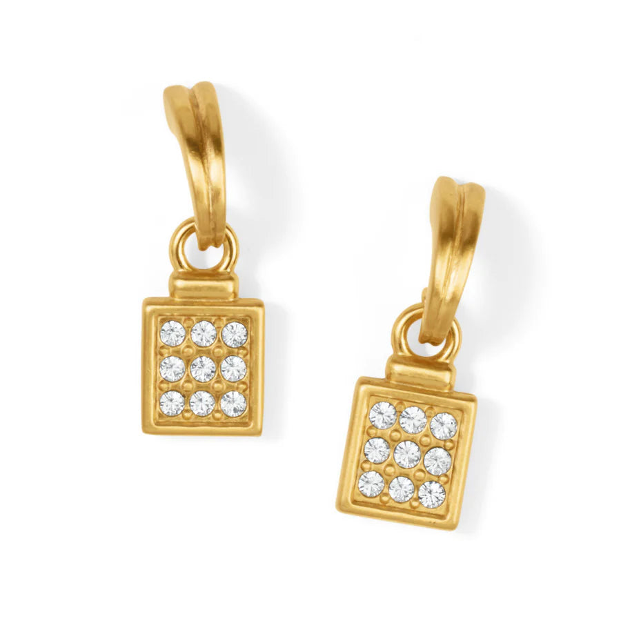 Meridian Zenith Mini Post Drop Earrings (Gold)